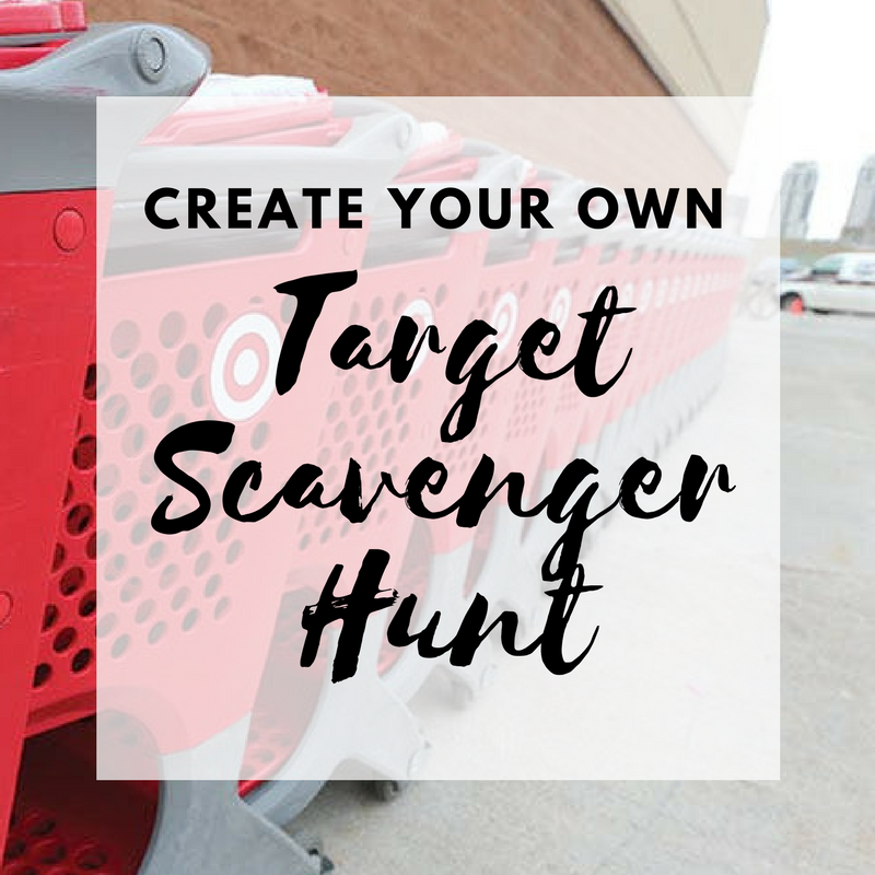 Create Your Own Target Scavenger Hunt Pursuit of Pink